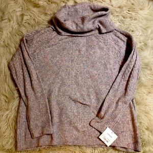 NWT Gray/Multicolored Liz Claiborne Sweater Large